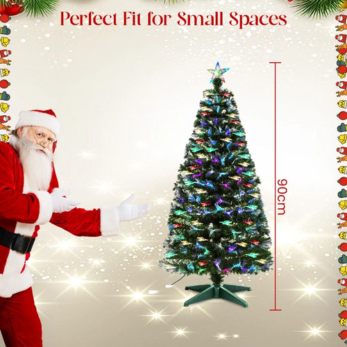 Fiber optic 3ft christmas - fiber, xmas