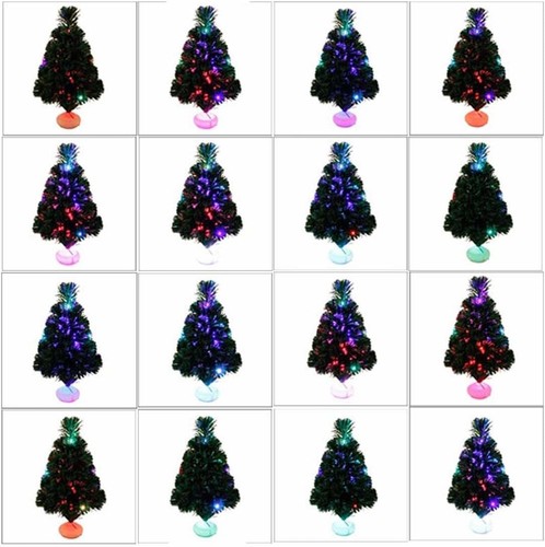 Fibre optic christmas tree - christmas,