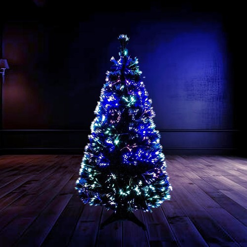 Fibre optic christmas tree - christmas, 3ft